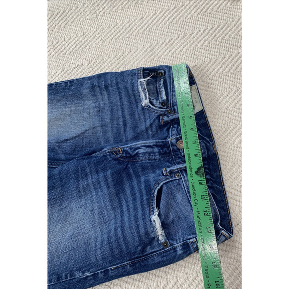 ABERCROMBIE Kids Jeans Boys Youth Size 16 Slim Leg Classic Straight Blue Denim - Picture 4 of 12